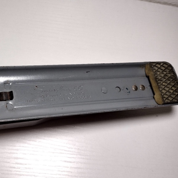 Swingline Vintage Gray Stapler 415 Heavy Duty Made in USA - Picture 5 of 6